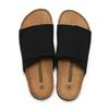 New Suede Leather Cork Slippers for Men Summer Classic Flat Shoes Summer Men Outside Beach Sandals Man Roman Comfortable Slides
