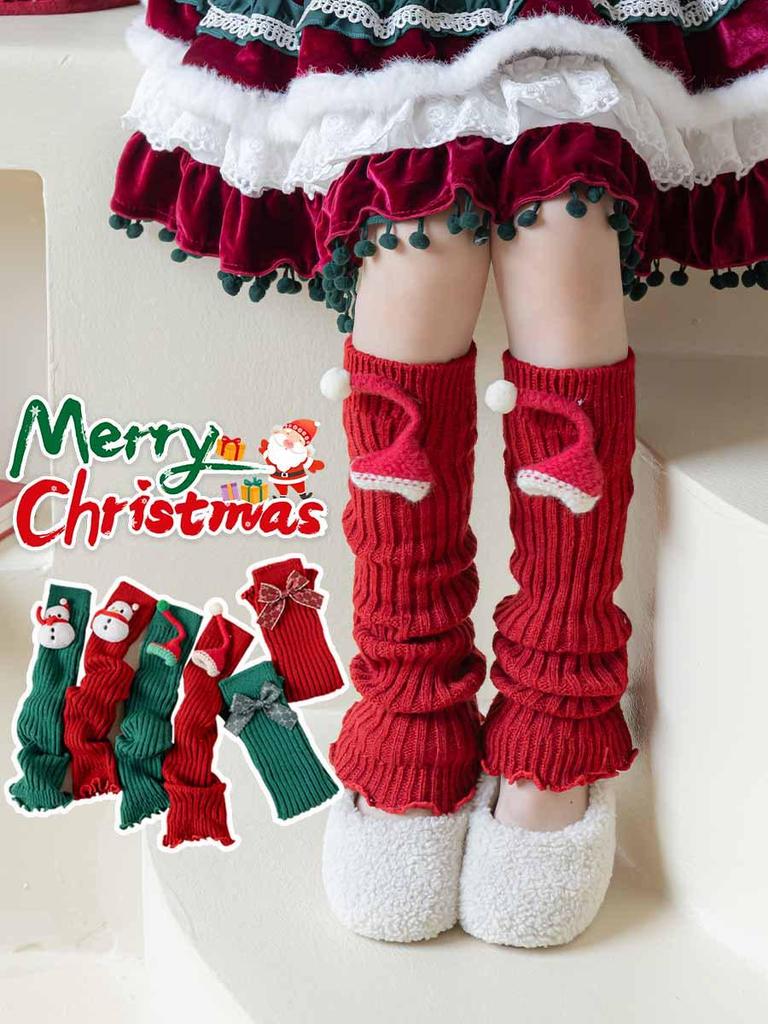 Children's Christmas Leg Warmers: 2025 New Styles for Little Girls