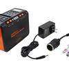 EVERBright Mega Power Station Portable Power Station (with AC Outlet), USB Compatible, SSBACMPB-A, 144 X 77 X 105 Mm, Black/Orange