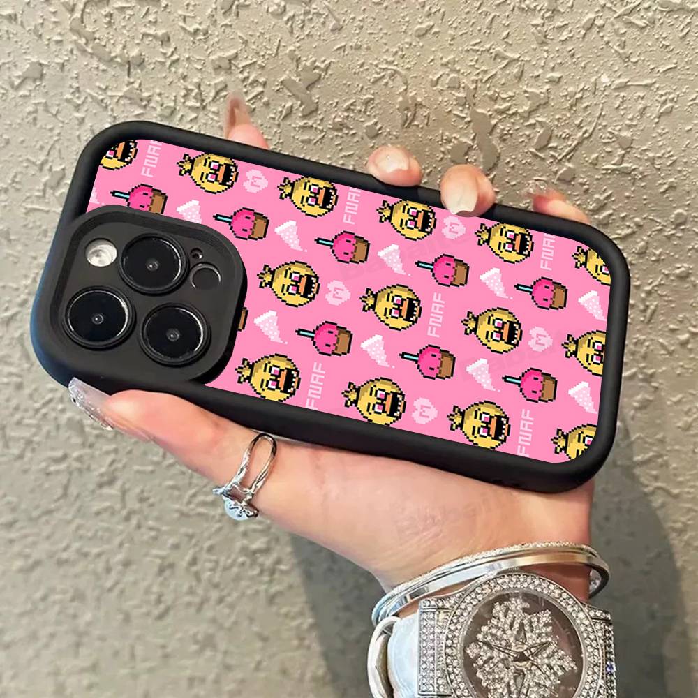 Fnaf Five-nights-At-Freddys Custodia per Telefono Anime Per iPhone 11 12 13 16 15 17 14 Pro Max Morbida Custodia Cover in Silicone