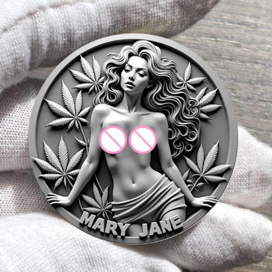 Machinist Women Coin Adult Challenge Coin Couple Intimacy Coin Collectible Sexy Lucky Token Prank Gift for Women Men Date Night