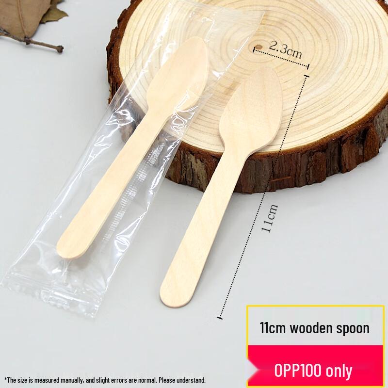 Degradable Disposable Ice Cream Spoons