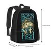 Born To Fish Backpacks For School Teenagers Girls Travel Bags Fishing For Toddler Fishing Toddler Fishing Youth Fishing Baby