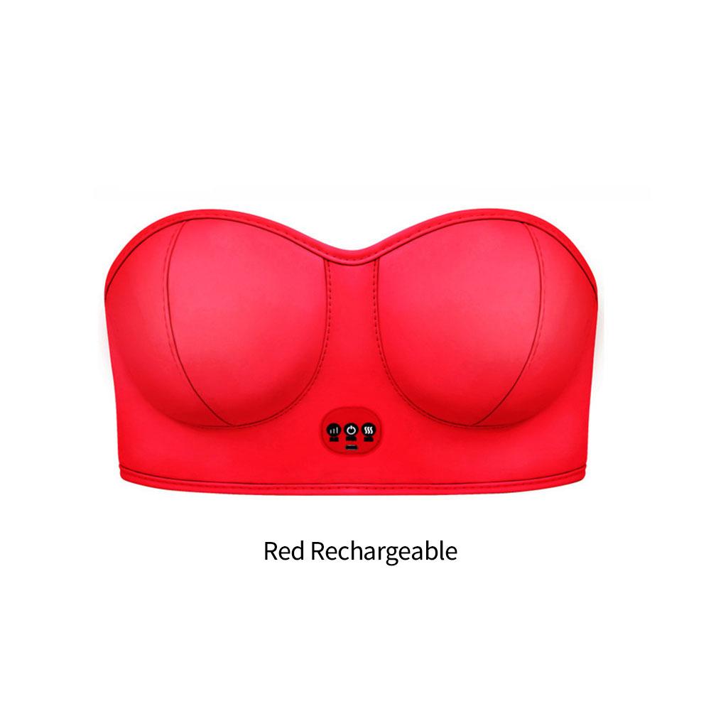 

Инструмент для массажа груди Интеллектуальное массажное белье с подогревом Массажный бюстгальтер для груди Вибрационный массажер для груди Rechargeable