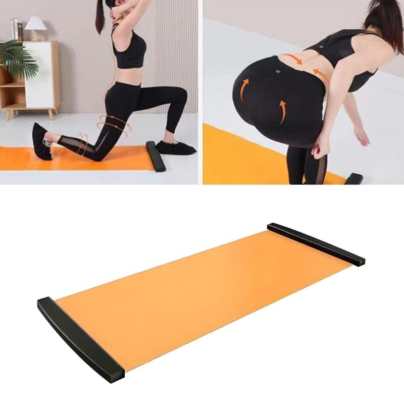 Indoor Gymnastics Track Exercise Mat Fitness Mats Multifunctional Slide Trainer with Nonslip for Home Yoga Pilates Art
