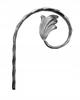 Hammered Spiral Element Forged Elements 10.253 12x6 H200xl130