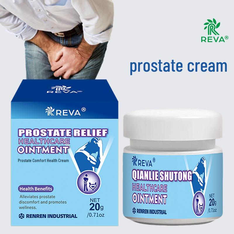 REVA Prostate Cream for Men - Relieves Discomfort, Frequent Urination, and Urgency