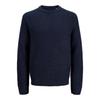 Jack And Jones Mens Textured Long-Sleeved Jumper