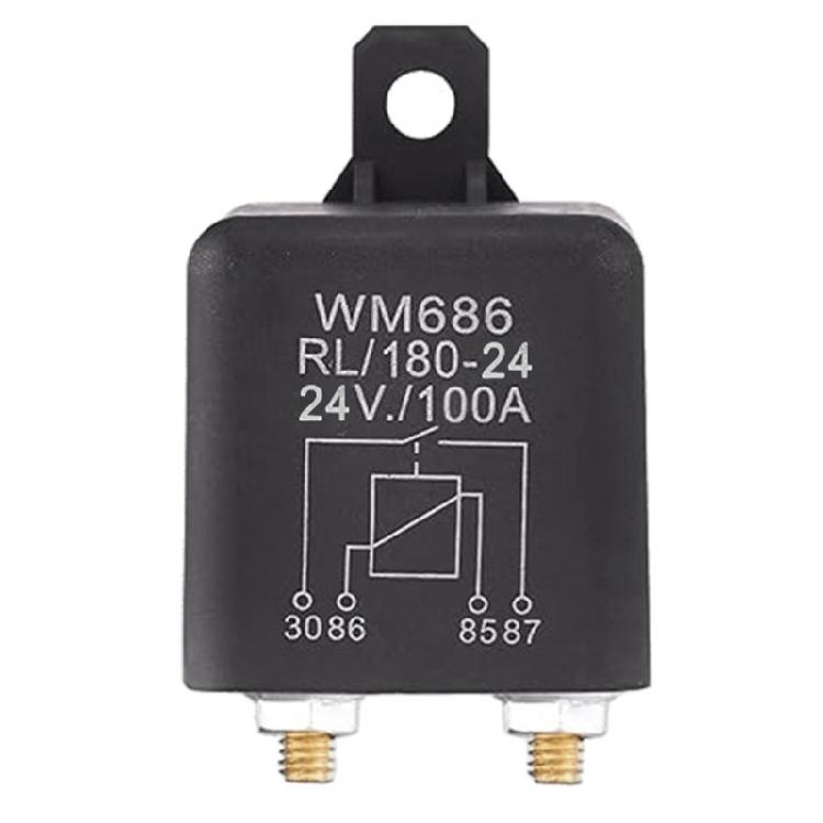 Intelligent Home Compatible 24 Volt Auto Relays 200 Amp Power Relays Easy to Use Designs for Extreme Temperature Conditions