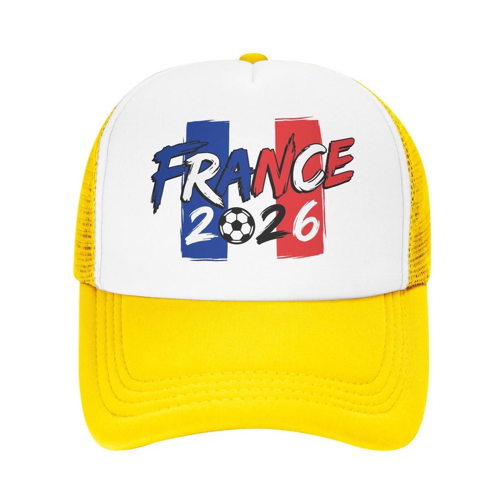 France Football Match Mesh Baseball Caps Unisex Women Trucker Worker Cap Usa Canada Mexico Soccer Hats Summer Trucker Cap