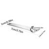 Nonrust Steel Peroral Liquid Bottle Opener With Ergonomic Nonslip Grip Peroral Liquid Caps Remover For Safe Easy Opening