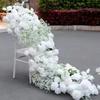 UFlower 200cm Artificial Cherry Blossom Flower Wedding Background Wall Decor Party Wall Decoration Center for Table Stage Home
