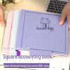 Family Budget Management Ledger: Thick Square Notebook for Daily Expense Tracking