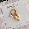 Cute Cartoon Doughnut Keychain For Women Girls Funny Kawaii Pendant Keyring  Backpack Decoration Accessories Gifts