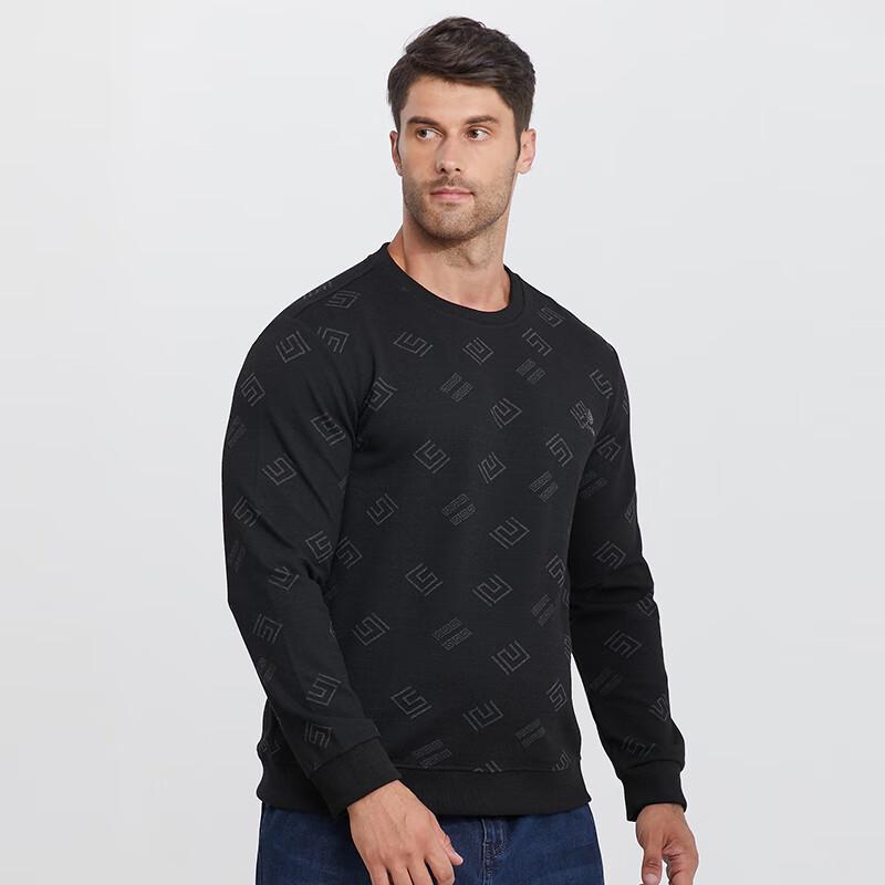 Men's Plus Size Round Neck Sweatshirt