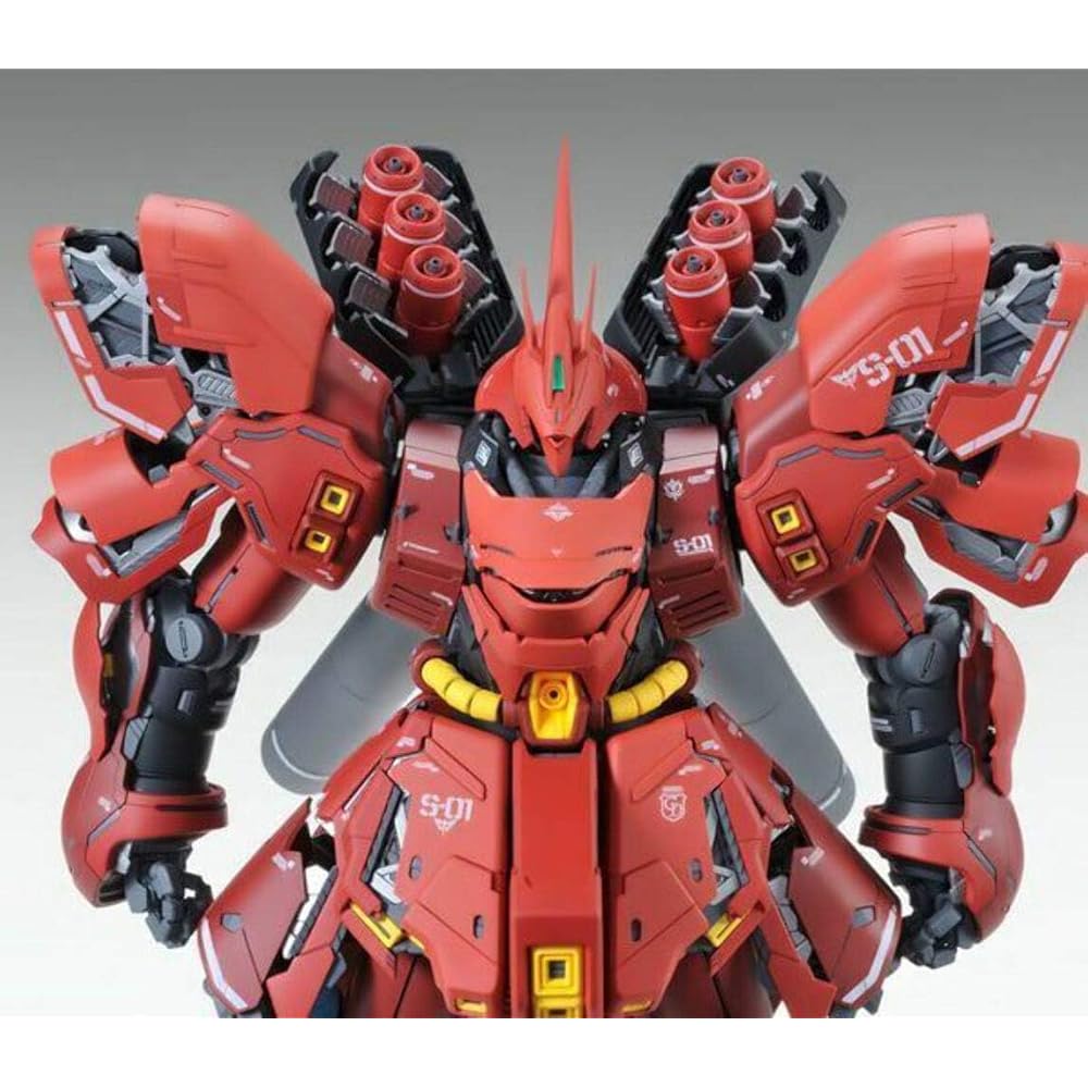 MG Gundam Char's Counterattack MSN-04 Sazabi Ver.Ka 1/100 Scale Color-Coded Plastic Model Kit