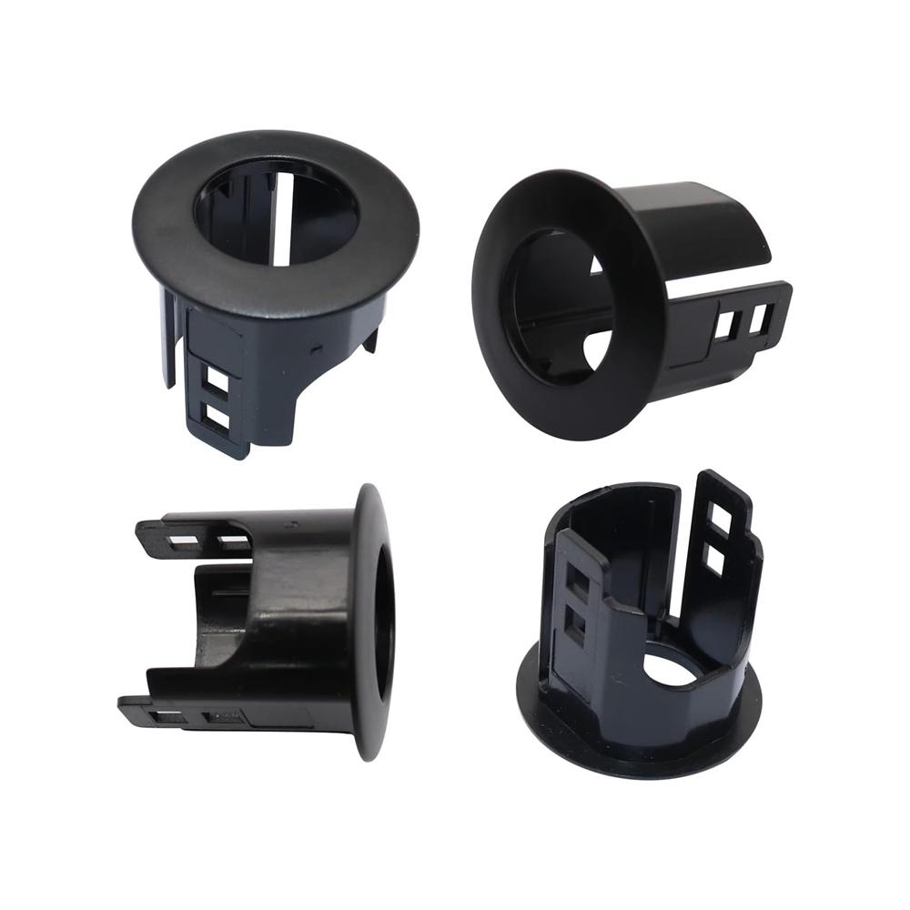 4 pieces Black