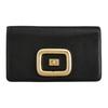 Viv Logo Metal Buckle Leather Mini Shoulder Crossbody Bag Women Bags Black RBWAOGW0100MU5B999