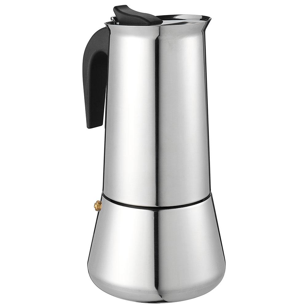 Coffee Pot Kettle Stainless Steel Espresso Container Holder Machine Machines