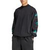 adidas Equipment Series EQT GFX Langarm-T-Shirt Herren Oberteile Schwarz JN4849