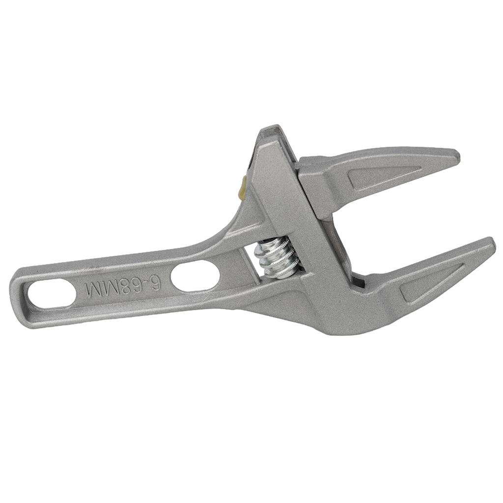 Adjustable Spanner Dismounting Short Handle 16-68MM Aluminium Alloy Useful