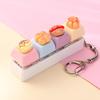 Bread Style  Keychain 1PC Creative Stress Relief Toy Cute Bag Accessory for Student Daily Use