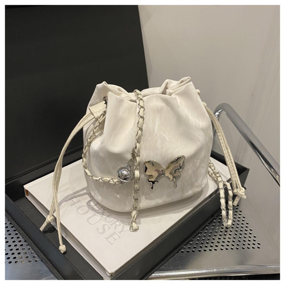 Summer small bag women's bucket bag design sense niche design chain messenger bag fashion explosion small mobile phone bag