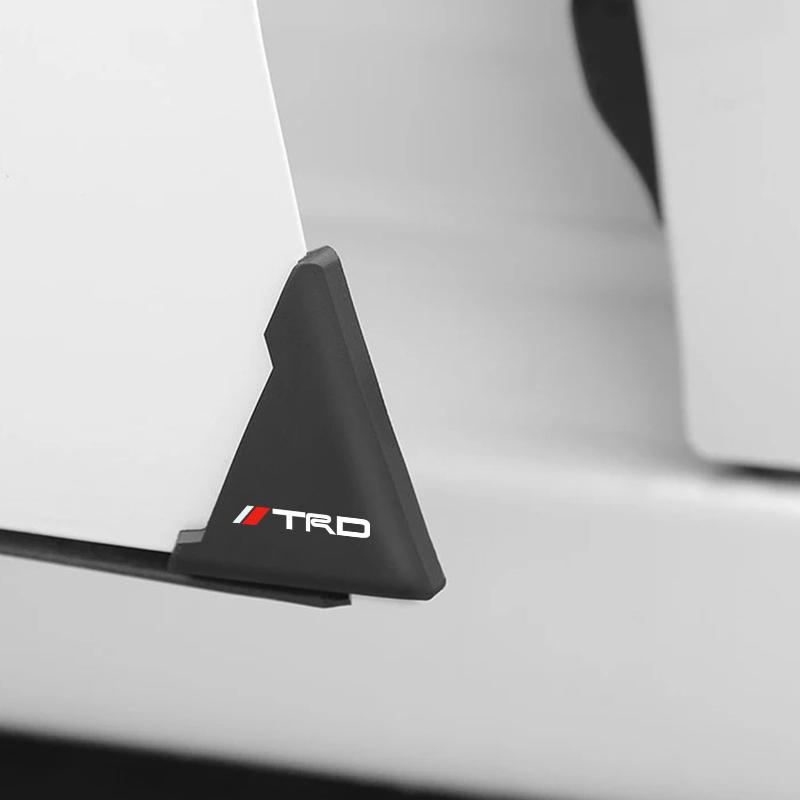 2Pcs Car Door Corner Silicone Protective Anti-Collision Cover for Toyota Trd Prado Aqua Hilux Rav4 Camry Prius TRD Venza GR