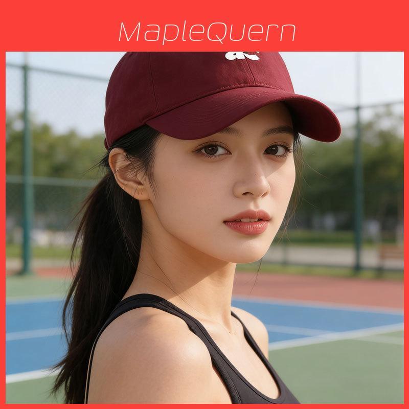 Baseball Cap Women Sunhat With Wide Brim Cotton Sun Protection For Summer Outdoor Activities