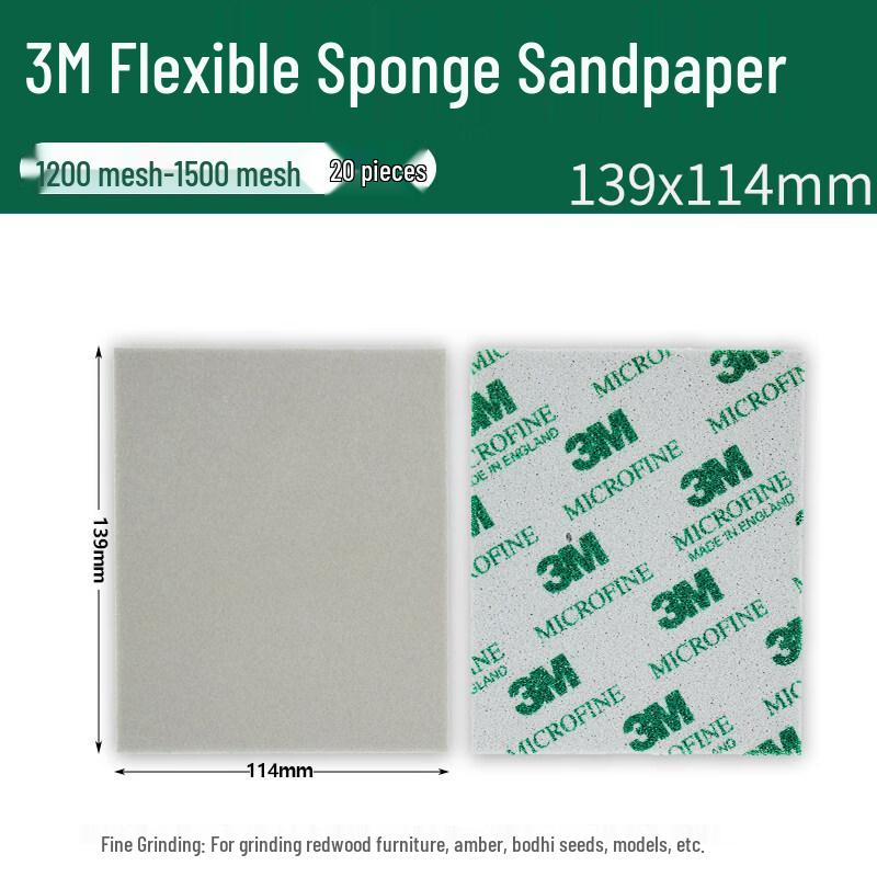 

Ally 3M Sponge Sandpaper for Plastic Models