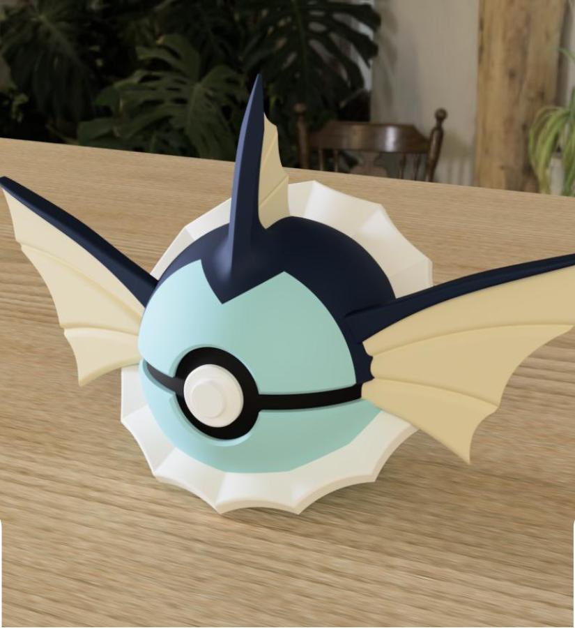 Poké Ball Pokemon Form Sphere Figures Model Statue Desktop Ornament 3d Printed Model Trendy Toy Surprise Gift Collectible