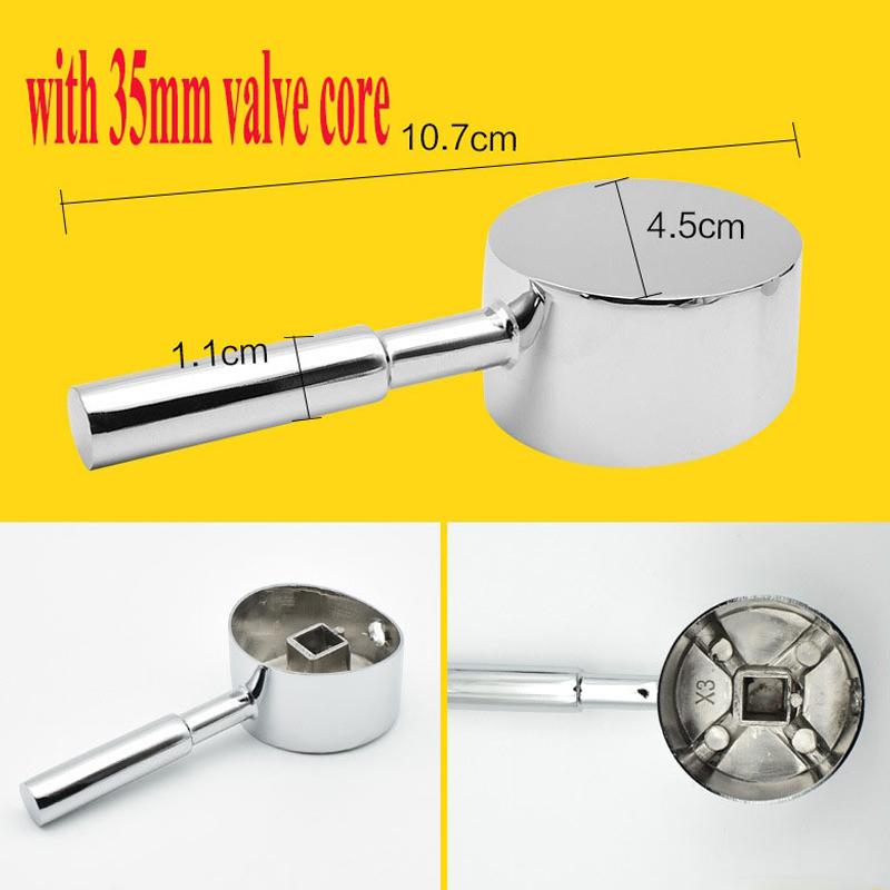 Badkamer Keuken Kraan Accessoires Douche Tank Schakelaar Koud En Waterkraan Enkele Hendel Vervangende Kraan Metalen Hendel