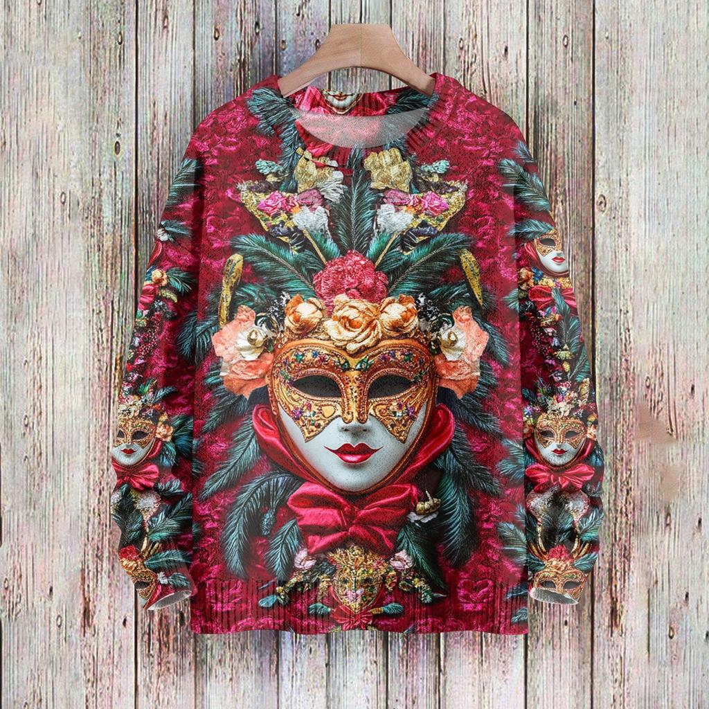 Children's Sweatshirts Boys' And Girls' Knitwear Cute Printed Shirts Round Neck Pullover Tops