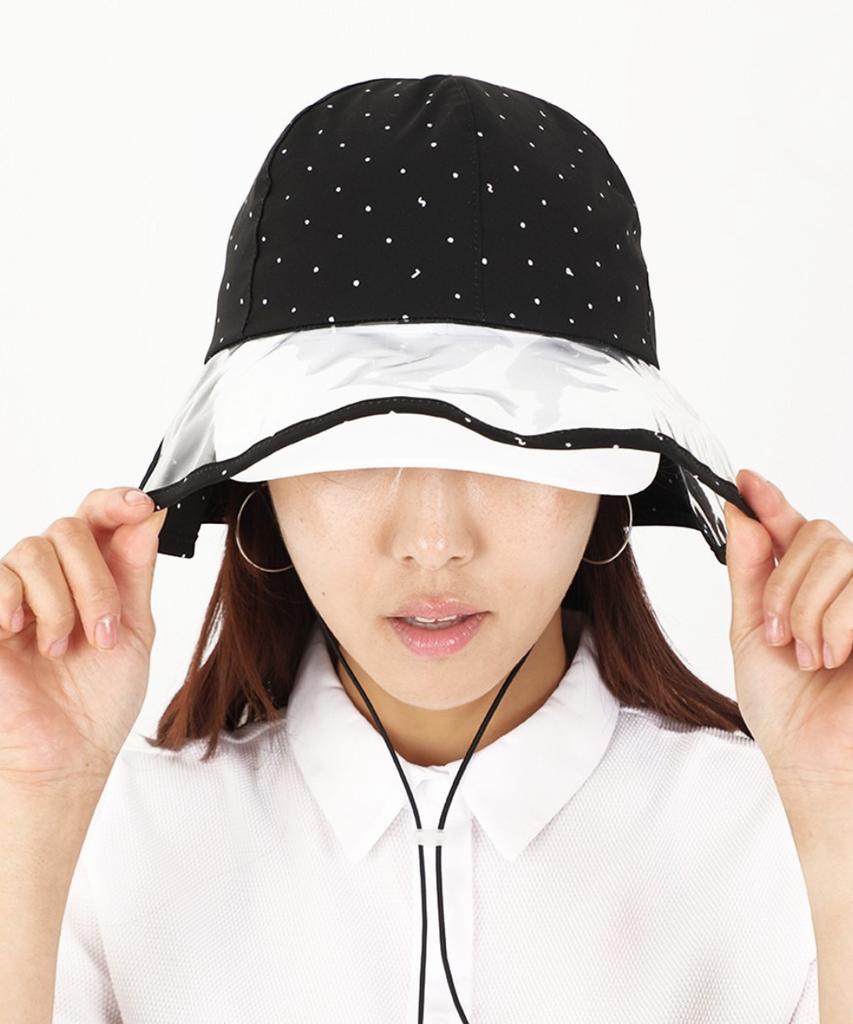 SLOUPLAY Dot Black Slow Bee Hat (Waterproof Hat)