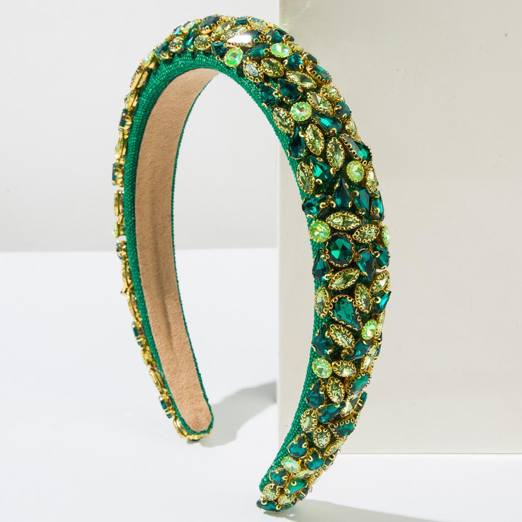 New Style Fashionable Hairband - Multi-color Heavy-duty Exquisite Headwear, Dazzling Ballroom Hair Accessory for Women