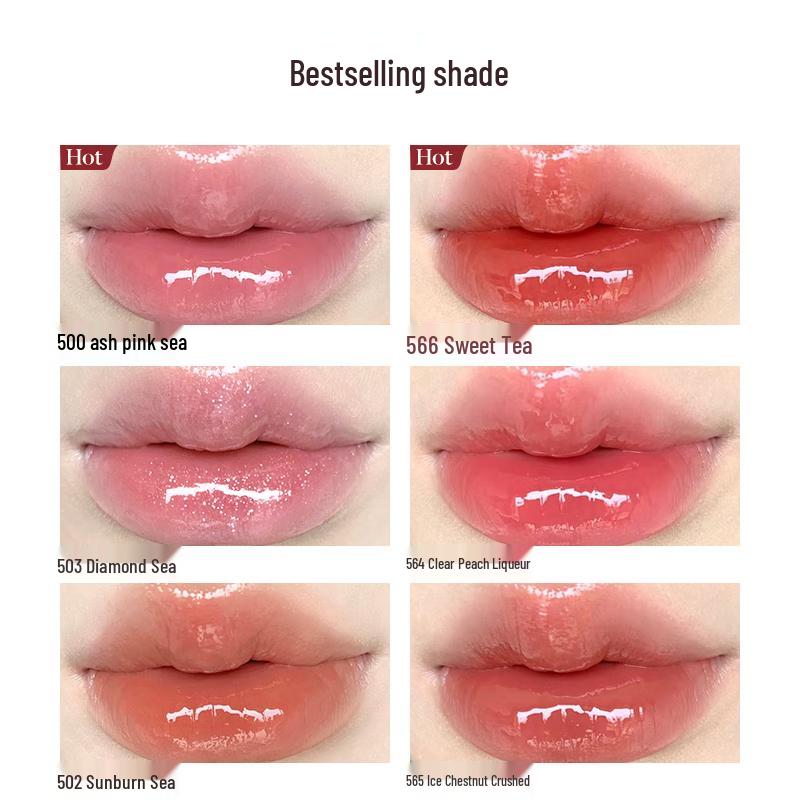 JOOCYEE Aurora Zrcadlově lesklý tuhý lesk na rty