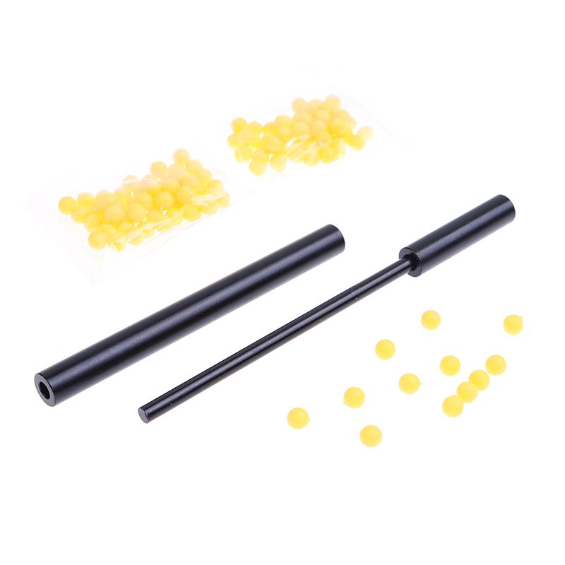 

Soft Pinball Launcher Alloy Crackling Tube Safe And Soft Pinball Shoot Game Toy чёрный