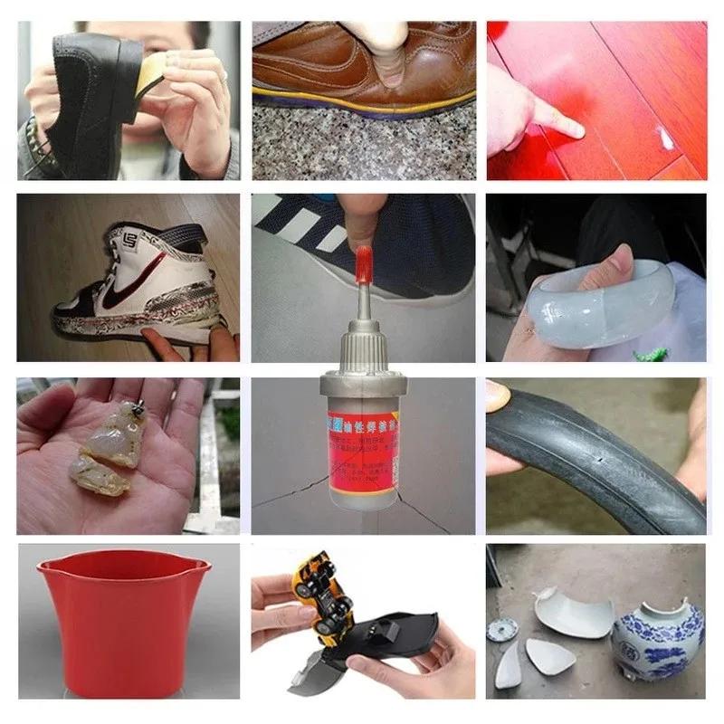 Universal Strong Repair Super Glue Car Motorcycle Bike Tire Puncture Quick Repair Glues Ceramics Metal Rubber Leather Adhesive