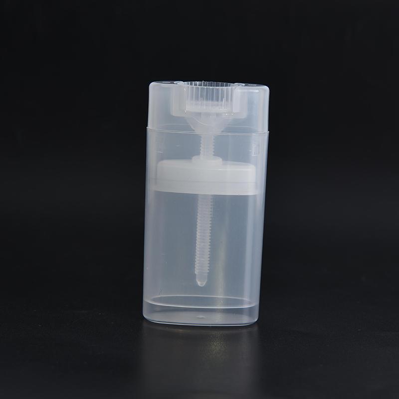 

15Ml Diy Clear Empty Refillable Tubes Deodorant Lip Balm Cosmetic Container чистий