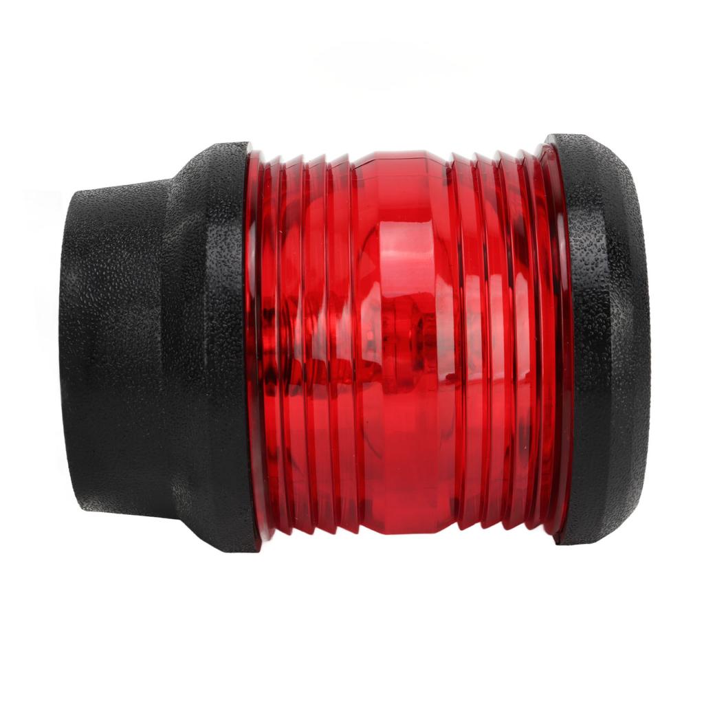 Port Side Navigation Light Red Waterproof 360 Degree LED Marine Boat Anchor Lamp 10‑24V