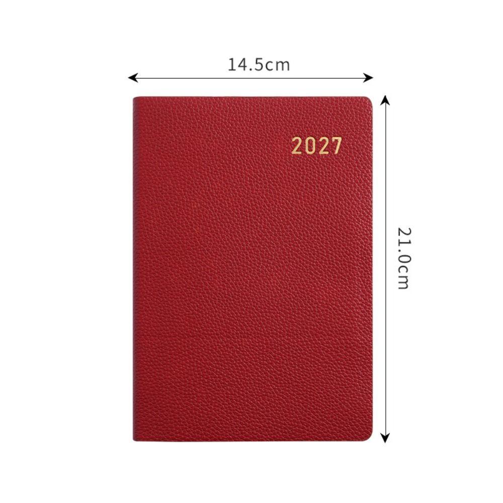 Met Kalender 2027 Afsprakenboek A5 365 Dagen Planner Dagboek Wekelijkse Planner Schoolkantoorartikelen