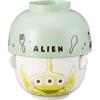 Sunart Disney Pixar Alien Soup Bowl Mini Dinnerware Set 10x6cm 200mL Stackable for Easy Storage Goods Accessories Birthday Gift Green Made In Japan