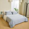 Mercury Home Textiles Sateen Long-Staple Cotton Antibacterial 4-Piece Bedding Set