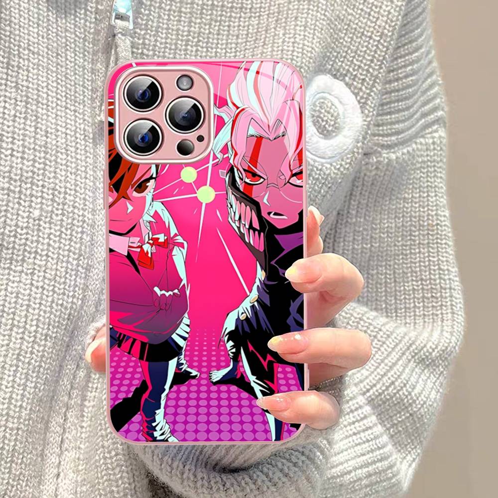 Hot Blooded Fantasy D-DandadanS Anime For IPhone 14 13 12 Mini 11 Pro XS Max X XR 14 Plus Tempered Glass Cover