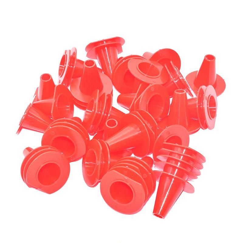 Plastic Conical Bee Escape & Beehive Entry/Exit Controller Red Conical Bee Escape Plastic Device