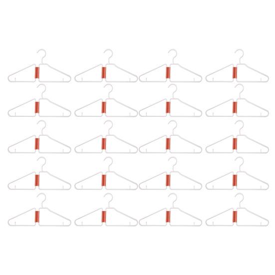 10/20Pcs Coat Hanger Foldable Thickened Strong Load-Bearing Anti-Slip Shoulder Design Small