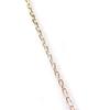 Altesse [F7092] - Gold Plated Necklace 'Essentiel' White Gold - 6 Mm