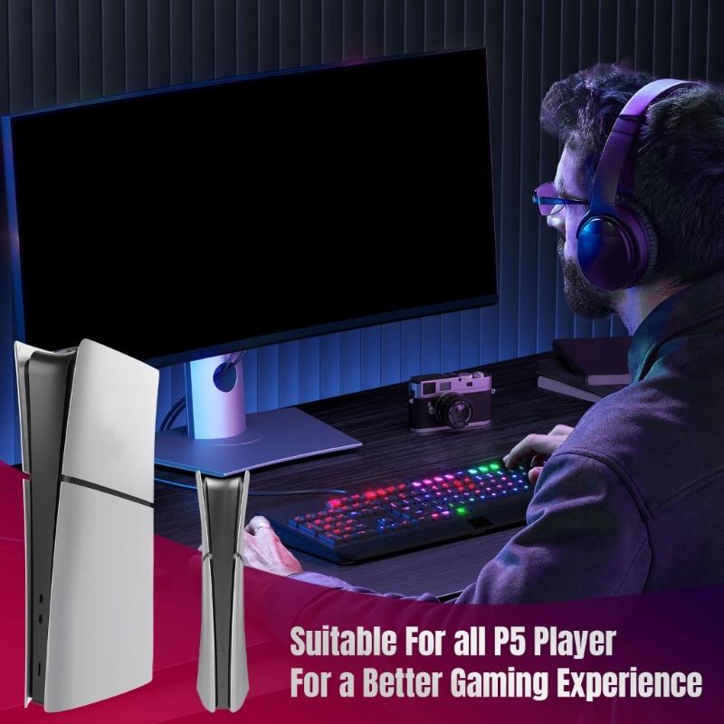 ABS Hard Faceplate Protector Cover Skin Consoles Dustproof Case Fit for Slim Digital Edition Game Accessory