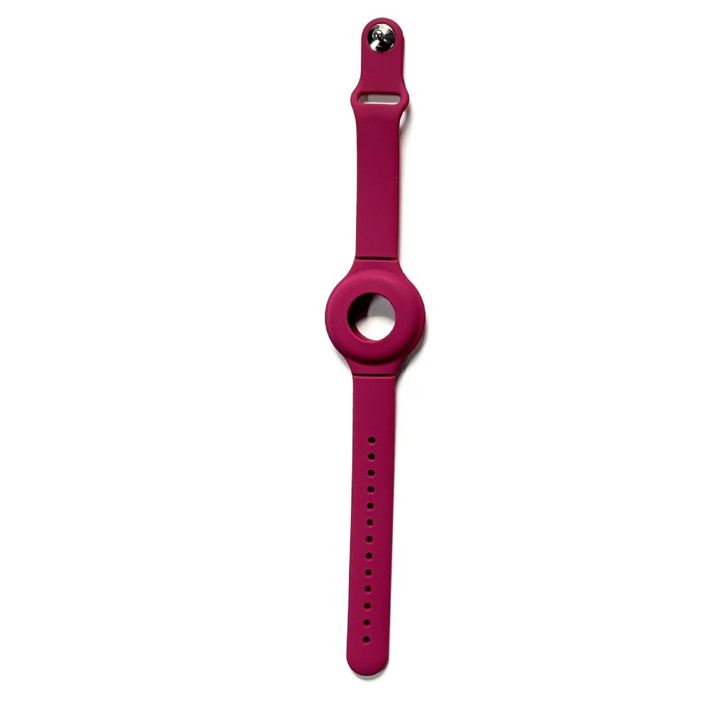 Anti-lost Tracker Holder Lightweight Children Locator Colorful Wrist Strap for AirTag Kid