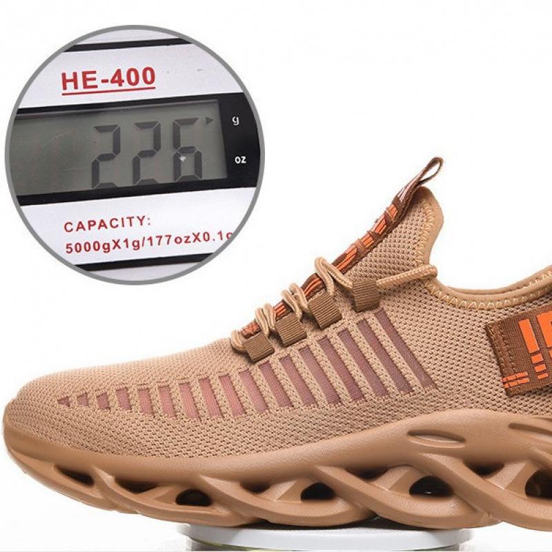 2025 European and American Summer Large-size Shoes Breathable Men's Shoes Flying Woven Mesh Shoes Jinjiang Twist Tide Shoes